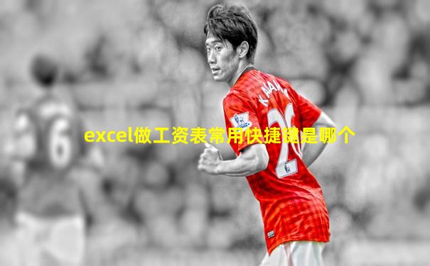 excel做工资表常用快捷键是哪个