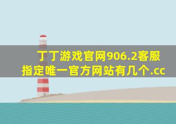 丁丁游戏官网906.2客服指定唯一官方网站有几个.cc