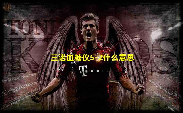 三诺血糖仪5-2什么意思