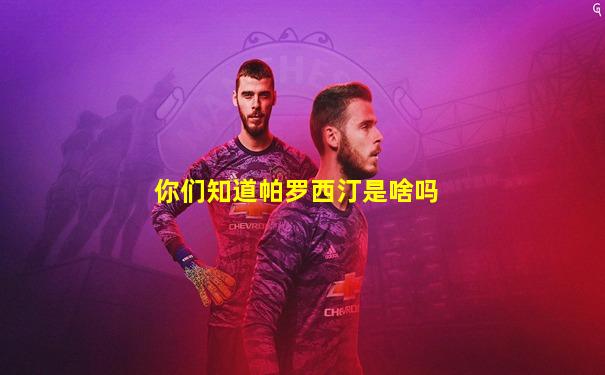 你们知道帕罗西汀是啥吗