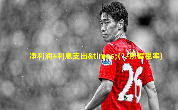 净利润+利息支出×(1-所得税率)