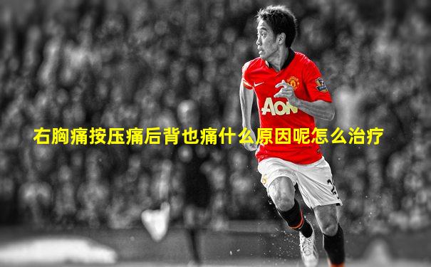 右胸痛按压痛后背也痛什么原因呢怎么治疗