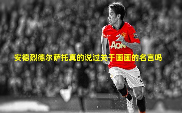 安德烈德尔萨托真的说过关于画画的名言吗