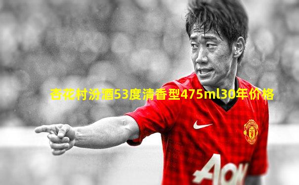 杏花村汾酒53度清香型475ml30年价格